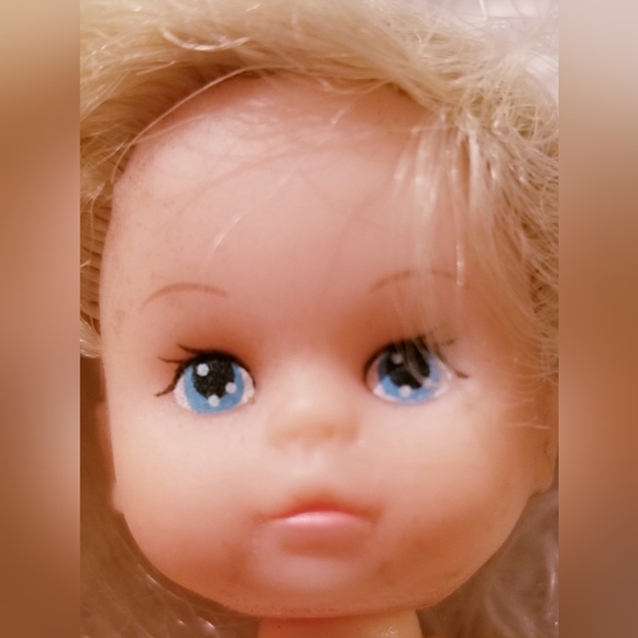 90s Steffi Simba Miniature Baby Doll with Overalls Vintage - Picture 7 of 11